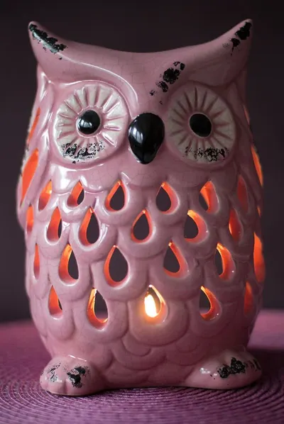 Glass Candle Jar by Roshan Handicrafts