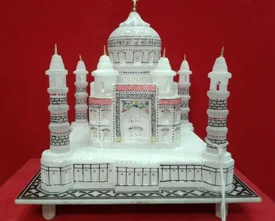Sherawali Mata Marble Murti by Chetan Murti Arts