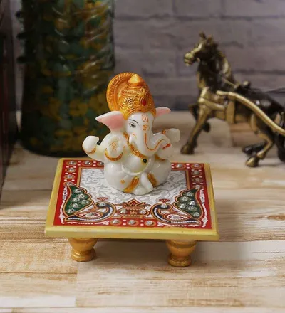 Gaura Nitai Deities Lotus Base (7" brass)
