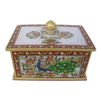 Wooden Handicraft Jewelry Box - Lacquer Work
