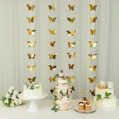 24 pcs butterfly for Decoration items