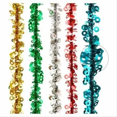 12In Glass Tree Red, Champagne & Turquoise