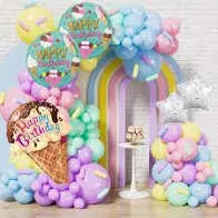 Hippity Hop 1st Birthboy Printed Foil Balloon