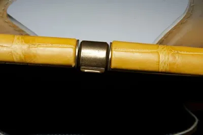Twin Cord End Terminals Yellow