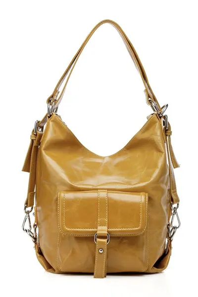 PETA Vegan PU Tote  Crossbody Handbag
