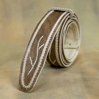 Multi-function leather belt