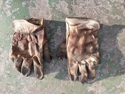 Leather Safety Gloves (SG369012)