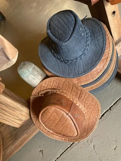 Split Cowhide Welding Cap