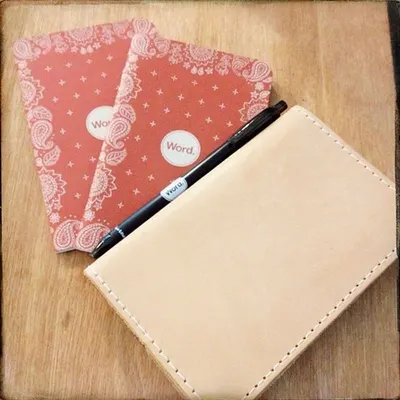 Pu Leather Business Card Holder