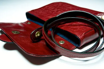 Leather Badge Holder Wallet, Police Badge Holder Purse, ID Card Holder