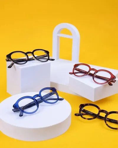 Clip up Blue Sunglass