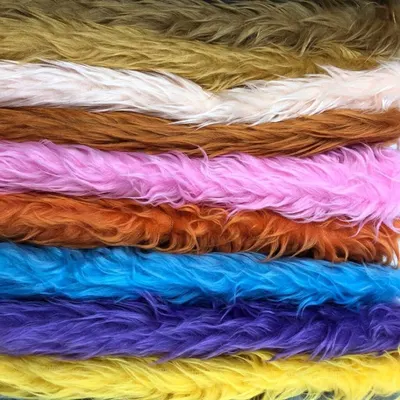 Mixed color fiber