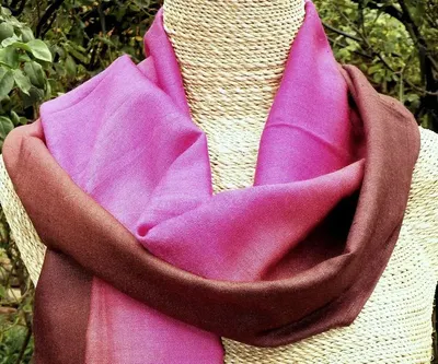 Raw silk pink