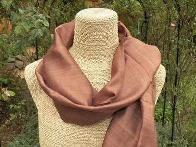 Eri Silk and Cotton Stole