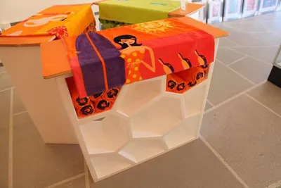 Fabric storage bin