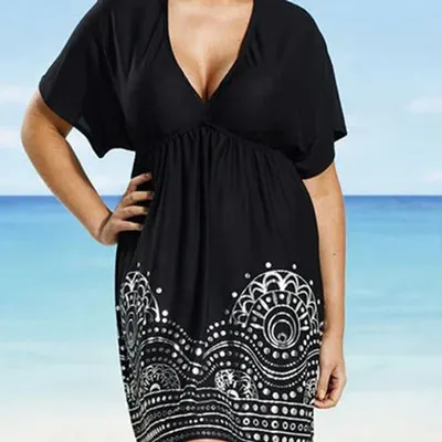 Digital Print Short Kaftan