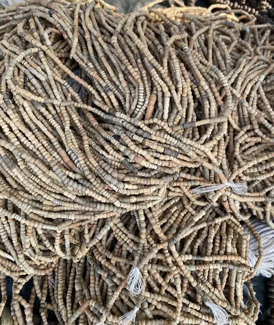 Tasseled Bead Garland-neutral