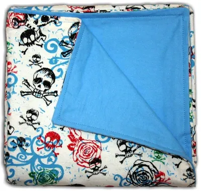 Embroidery quilt fabric king size blanket