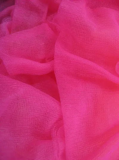 HDPE Pink Monofilament Net Fabric