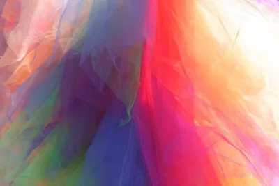 Chiffon Tie Dyed Fabric