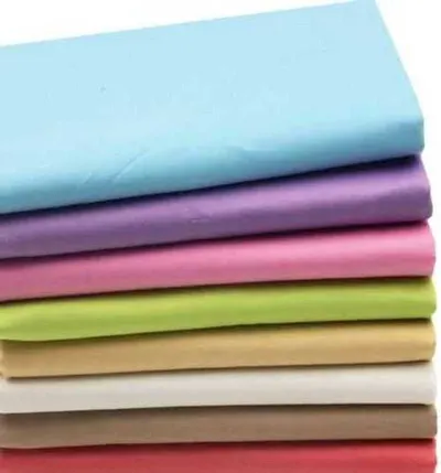 Cotton plain fabric