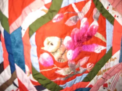 Red Silk Lantern With Flower Pattern by 99 Gold Data Processing Trading Company Limited
