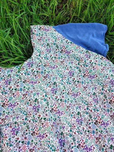 Print cotton dress