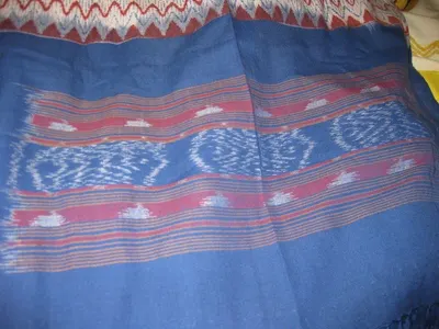 Muga Silk Ikat Print by Aditya Consultant