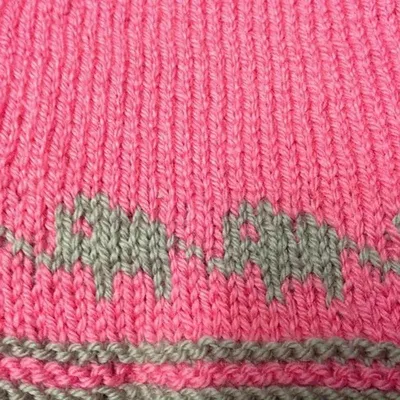 Mink blanket knitting machine