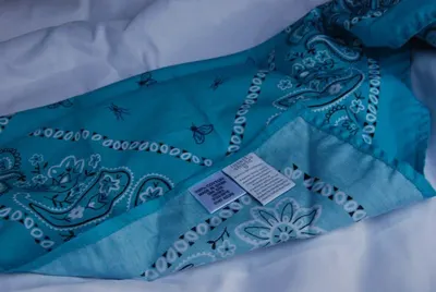 Silk twill scarf