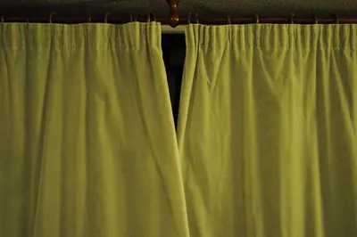 Blackout flame retardant curtains