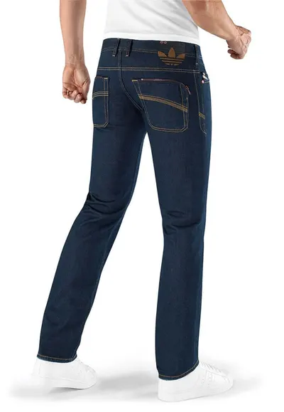 Dark Blue Skinny Leg Womens Designer Jeans by Crankypuss Australia
