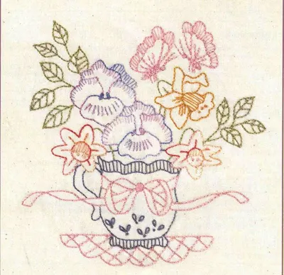 Embroidery handicraft