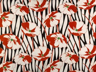 Poly CDC Chirimen Print Woven