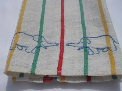 Boys Elephant Knitting Scarf