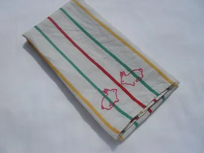Printed napkin