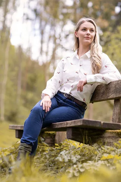 Ladies Ivory Top