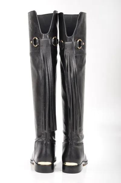 Expose Trendze 0013-BVR Sheep Leather Long Boot