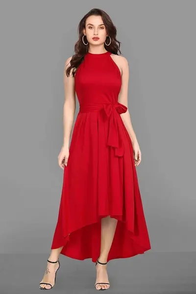 Black High-low Dress by Intimodo