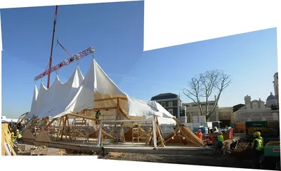Alum structure tent 8m x15m