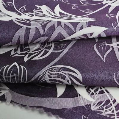 23mm Printed Silk Crepe De Chine Silk Fabric