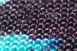 T/R Burn Out Cushion Bonded Knit 55