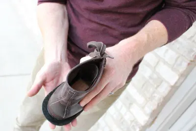 Dark Brown Combination Sneakers by Leather Sparsh