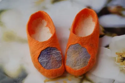 Woolen knitted shoes/slippers