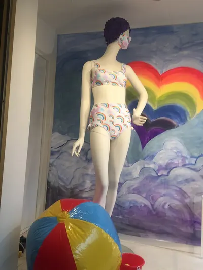 Stand style female mannequin by Shenzhen Huacai Display Co., Ltd.