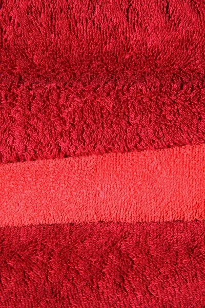 Luxury Red Microfiber Bath Towel