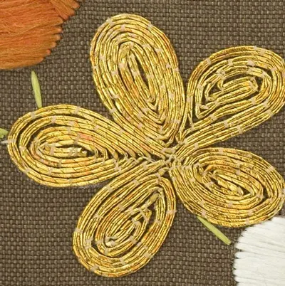 With Pearl Luster Metallic Yarn For Weaving