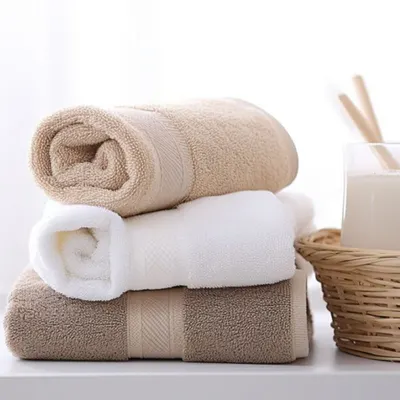 Unisex Bathroom 100% Cotton Towel Set