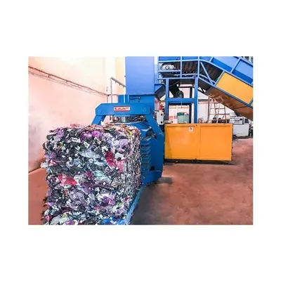 Scrap baling press (double action)