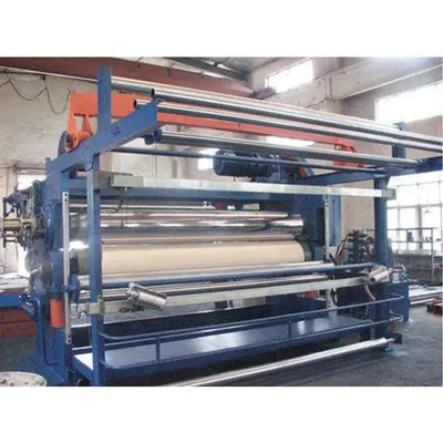 Paper(PVC) sticking machine by Qingdao H&c Woodworking Machinery Co., Ltd